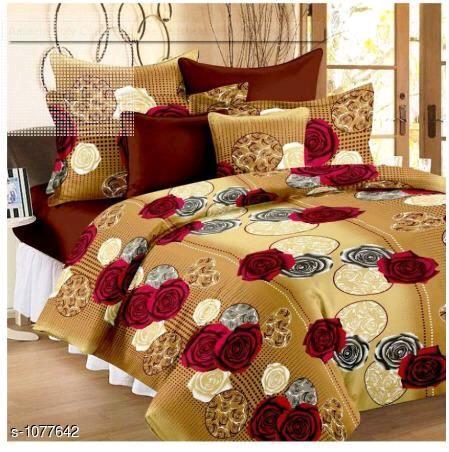 Beautiful 3D Printed Double Bedsheet